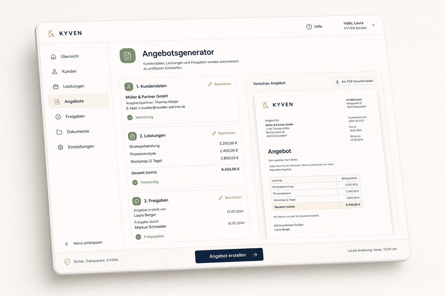 Angebotsgenerator